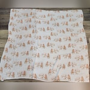 Milkbarn Elephant Print Beach Towel Blanket